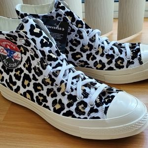 Converse Chuck Taylor 70 Hi Logo Sneaker leopard